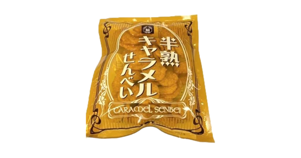 半熟キャラメルせんべい