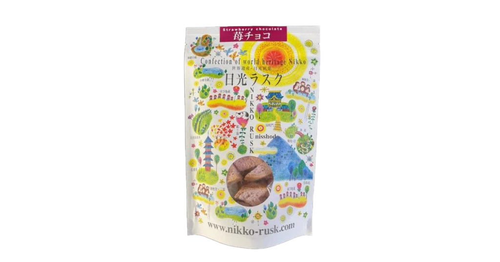 日光ラスク(苺チョコ)