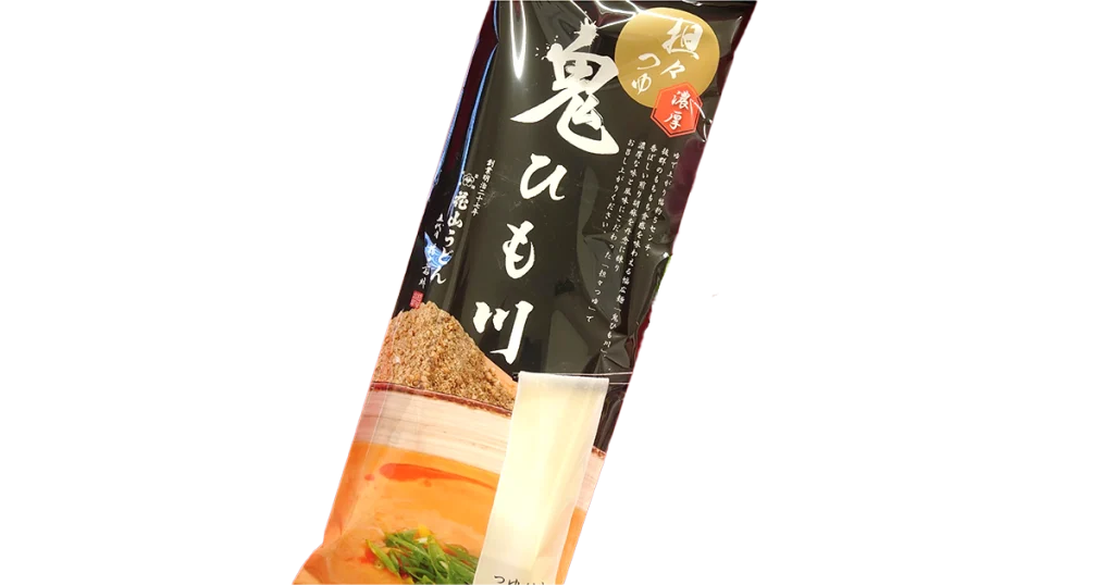 鬼ひも川 濃厚坦々つゆ付 2食入り