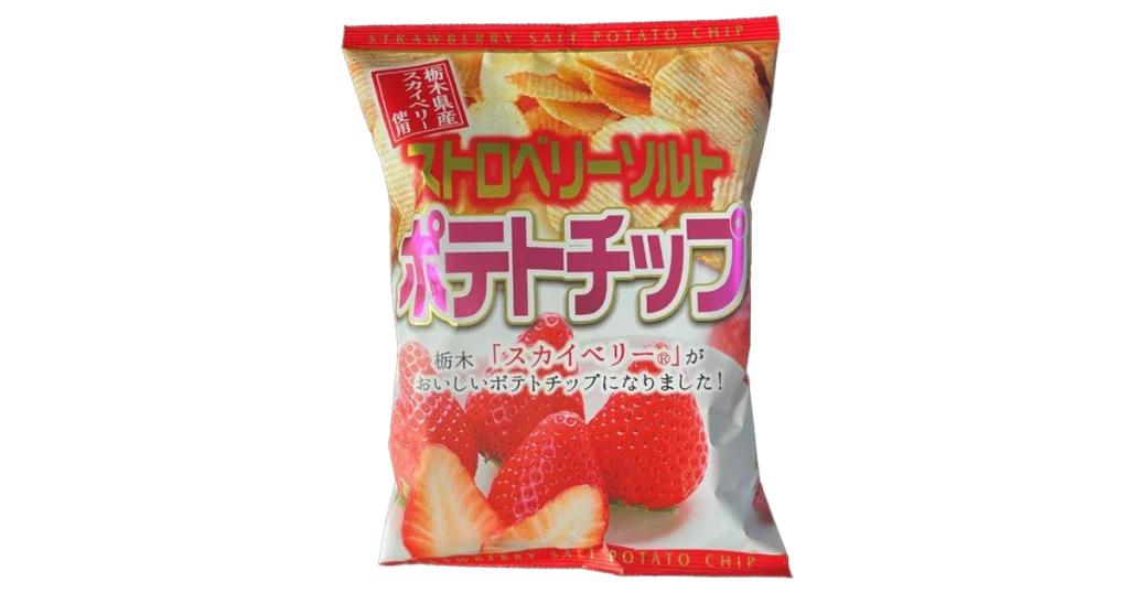 ストロベリーソルトポテトチップ