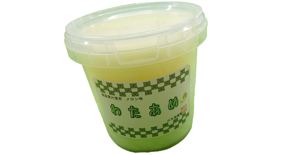 わたあめ　メロン